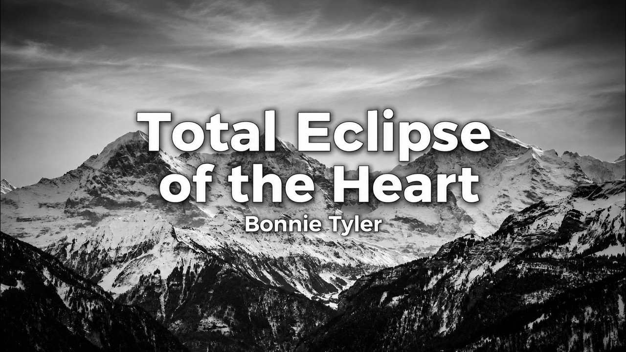 Bonnie Tyler – Total Eclipse of the Heart Lyrics Video (1983)