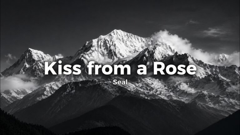 Seal – Kiss from a Rose Lyrics Video (1994)