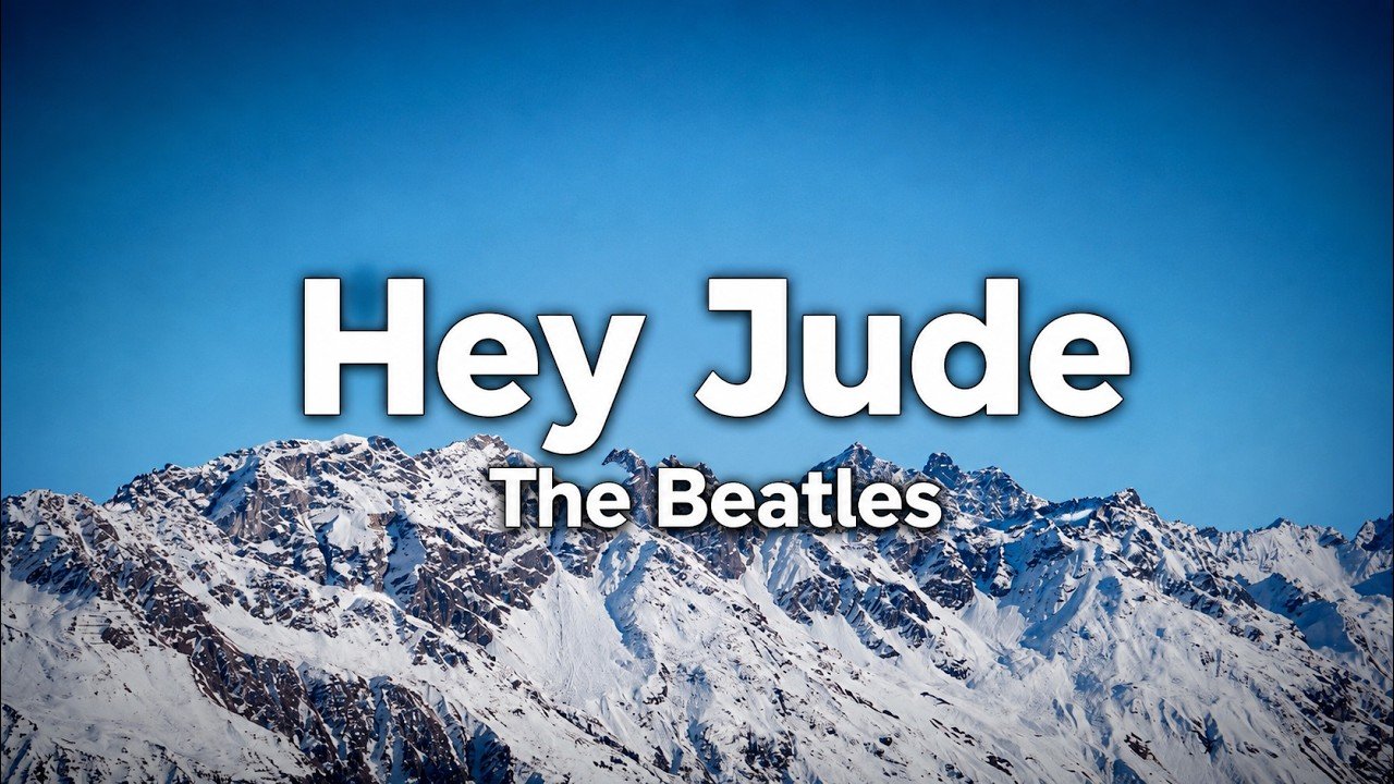 The Beatles – Hey Jude Lyrics Video (1968)