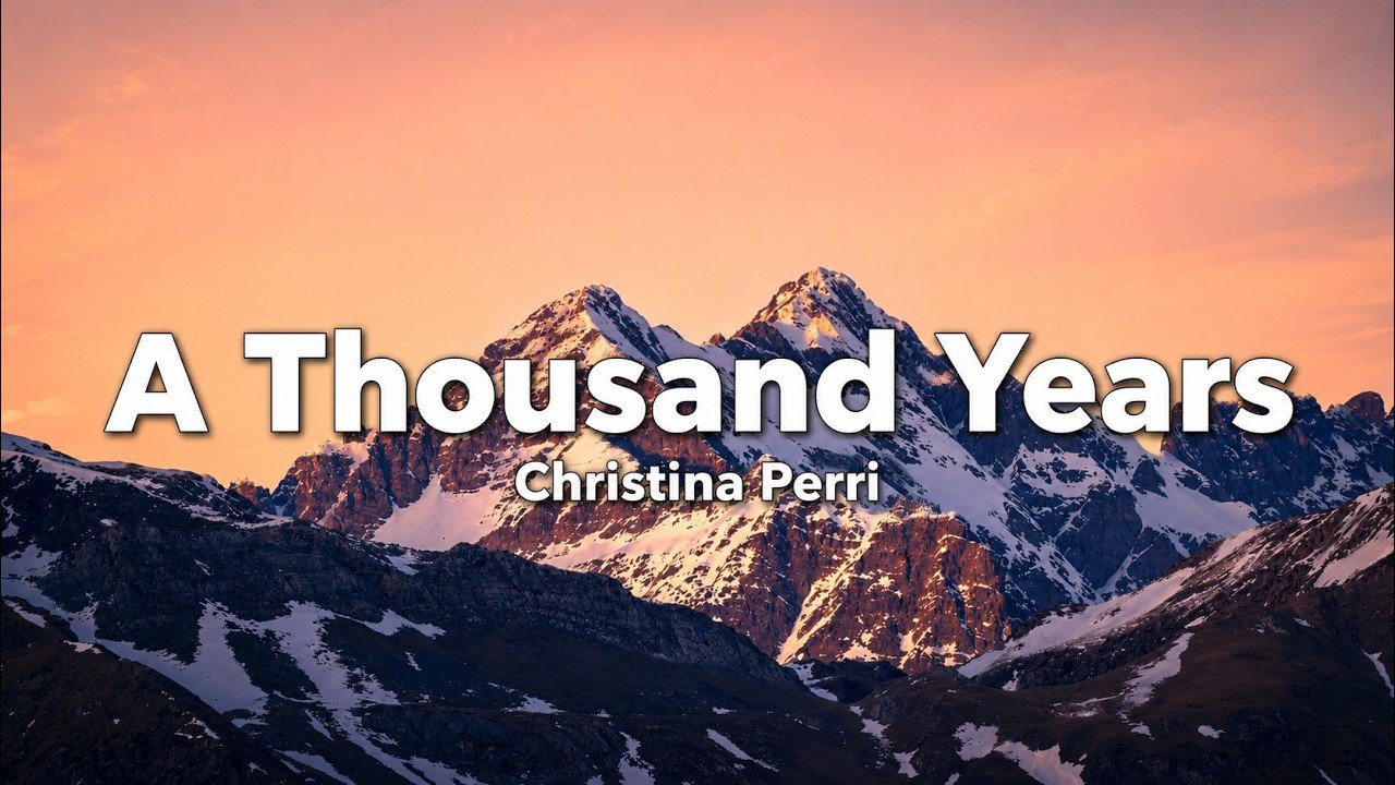 Christina Perri – A Thousand Years Lyrics Video (2011)