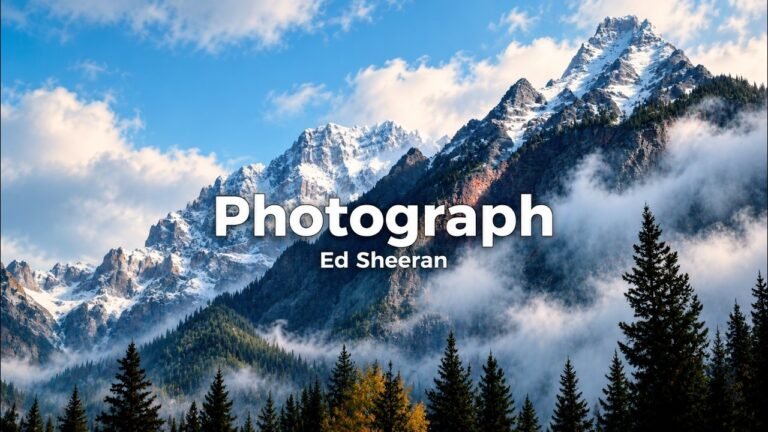 Ed Sheeran – Photograph Lyrics Video (2014)