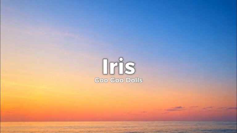 Goo Goo Dolls – Iris Lyrics Video (1998)