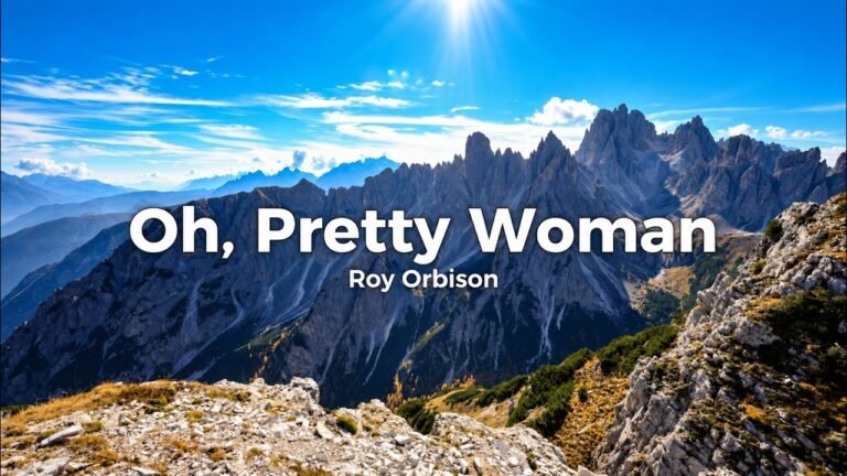 Roy Orbison – Oh, Pretty Woman Lyrics Video (1964)