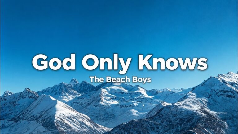 The Beach Boys – God Only Knows Lyrics Video (1966)